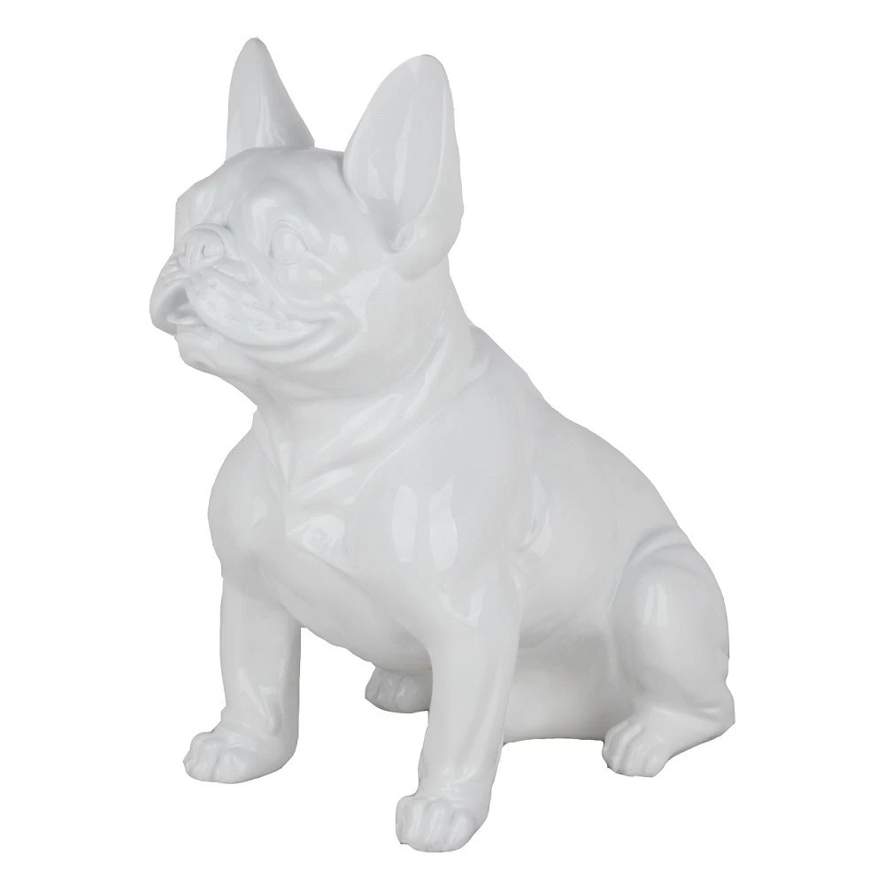 French Bulldog Sitting White 1 French Bulldog Sitting White