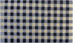 Gingham Check Regular Doormat