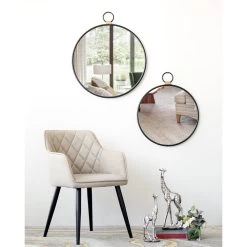ROUND PENDANT WALL MIRROR -Home Decoration Store shopify 334b487b362bb7aa05b04c613b160a9e round pendant wall mirror