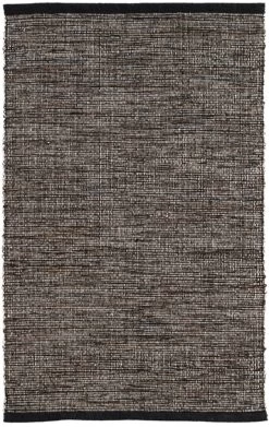 Grant Black/Brown Cotton Rug