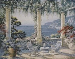 Mediterranean Terrace Wall Hanging