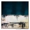 Under The Blue Dawn Canvas Print With Floating Frame