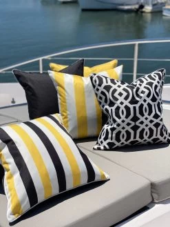 St Malo Indoor/Outdoor Cushion Black -Home Decoration Store shopify 3e9dff846269f996d0a6c59b3bc1802c st malo indoor outdoor cushion black