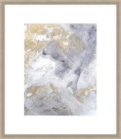 Gold Fusion II Framed Print
