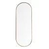 Pigalle Oval Mirror Gold
