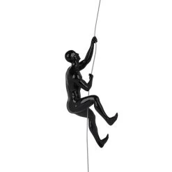 Climbing Man 'D' Black Gloss -Home Decoration Store shopify 466357c151b4e745dbb90139b9594256 climbing man d black gloss