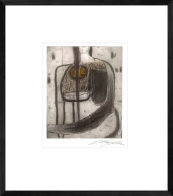 Woman Profile IV Framed Print