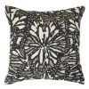 Butterfly Black Cushion