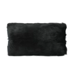 Goat Fur Cushion Blonde