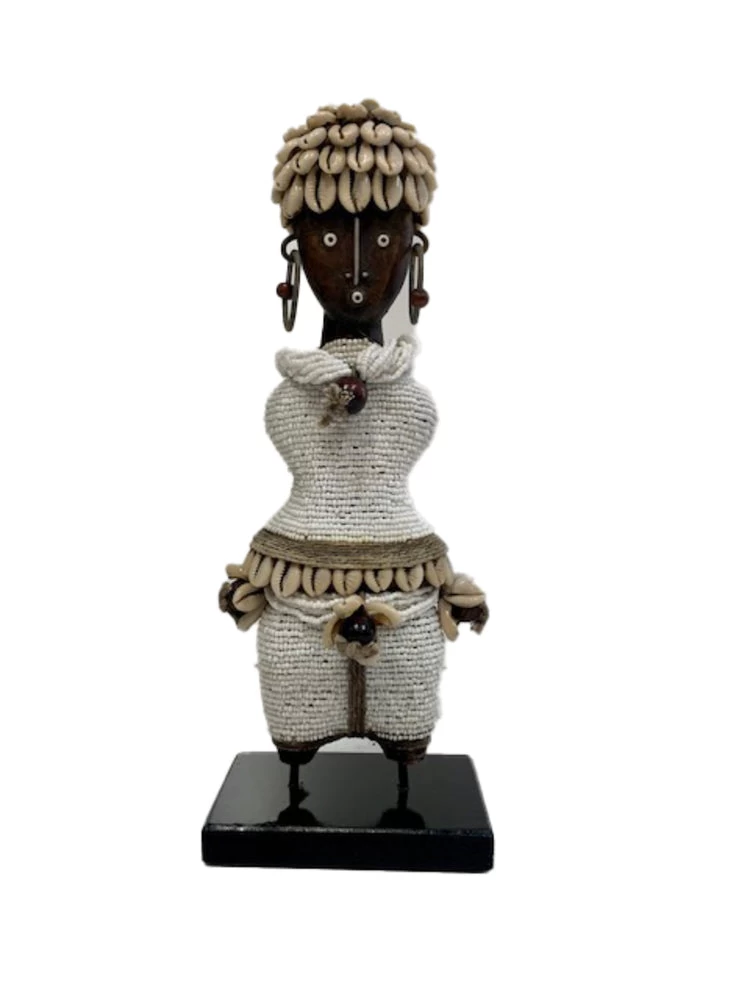 Ndamji Beaded Doll 25-34cmH 2 Ndamji Beaded Doll 25-34cmH - Image 2