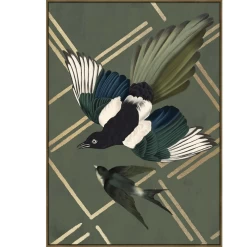 Perzel Framed Canvas