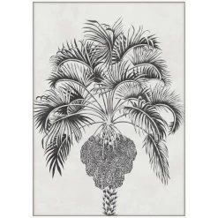 Rateau Framed Canvas