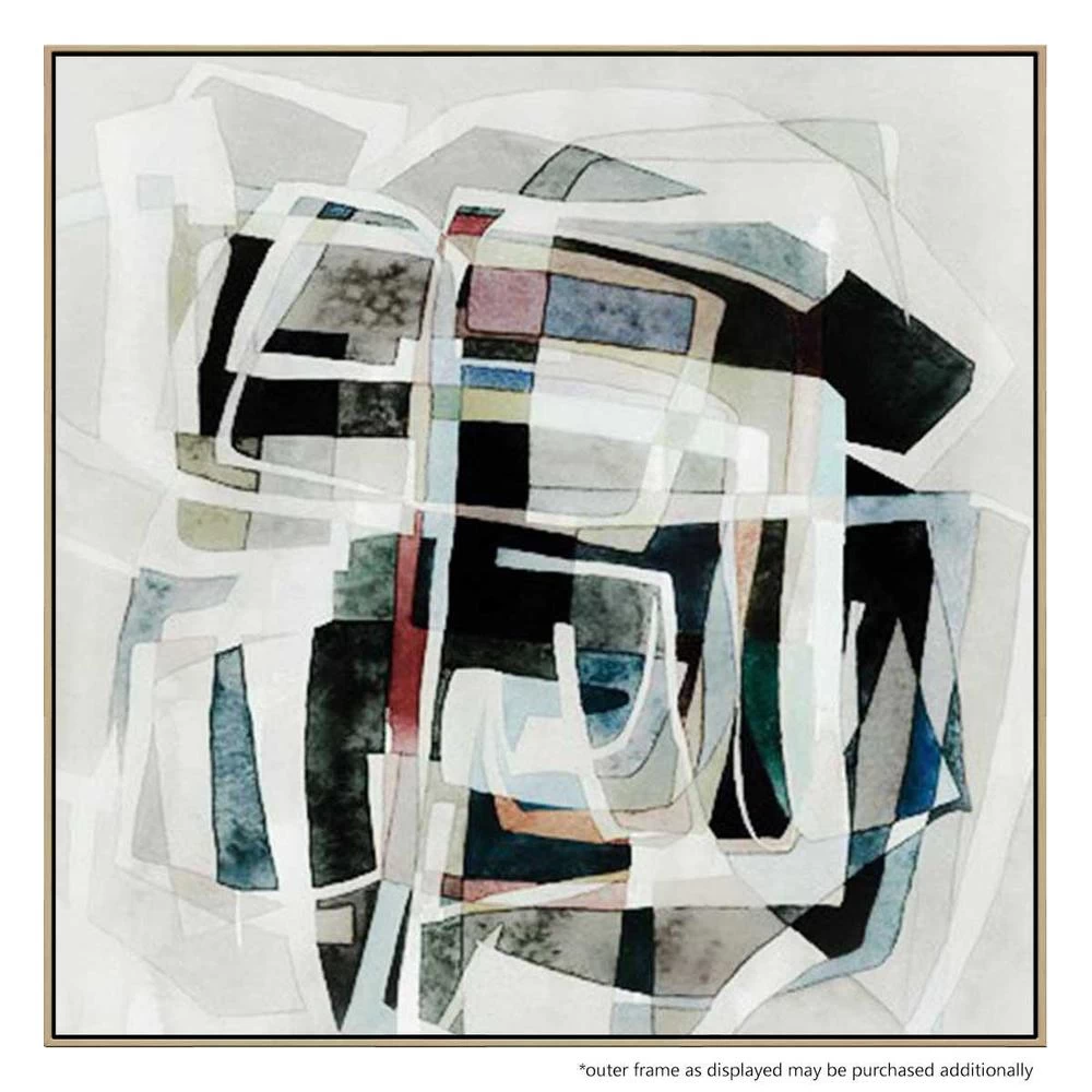 Jensens Range Canvas Painting With Floating Frame 1 Jensens Range Canvas Painting With Floating Frame