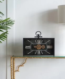 OLD TOWN MOVING GEAR CLOCK -Home Decoration Store shopify 52086134226f5dede099803740f15d6a old town moving gear clock