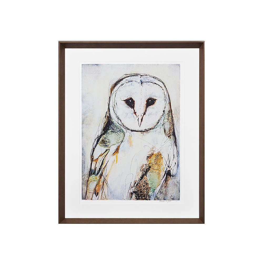 Antique Owl I Limited Edition Framed Print By Alissa Wright 2 Antique Owl I Limited Edition Framed Print By Alissa Wright - Image 2