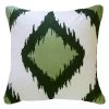 Inner Ikat Solitaire Emerald Lounge Cushion