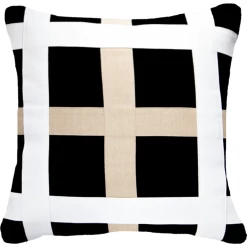 Outdoor Nautical November Lounge Cushion 55 X 55 Cm Black