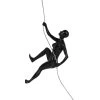 Climbing Woman "D" Black Gloss