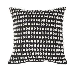 Kauri Shell Cushion Black