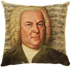 Classical Composers Cushion Bach