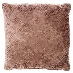 Rylie Embossed Cushion 45cm - Pink