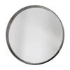 Avenue Round Mirror Silver