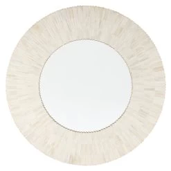 Dahlia Bone Inlay Mirror