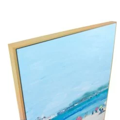 Cote D'Azur Canvas Painting With Floating Frame -Home Decoration Store shopify 604b8e9d72b8602584fd80376f93a861 cote d azur canvas painting with floating frame