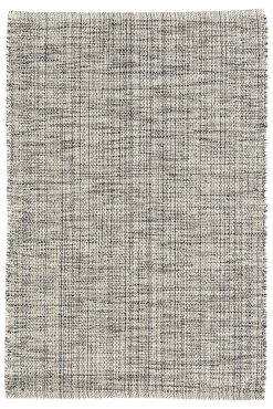 Marled Indigo Cotton Woven Rug