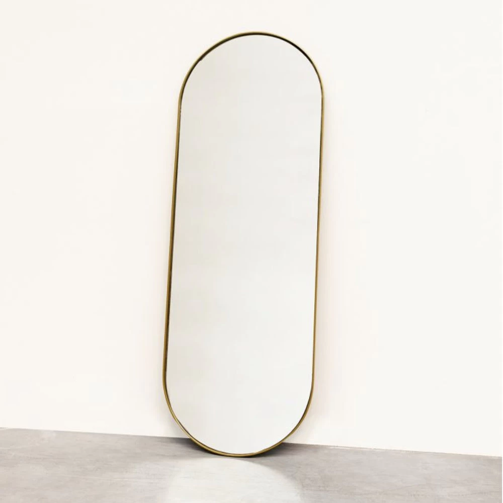 Pigalle Oval Mirror Gold 3 Pigalle Oval Mirror Gold - Image 3