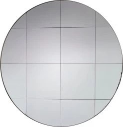 Wessex Round Mirror Silver