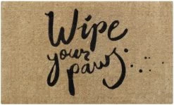 Wipe Your Paws Doormat
