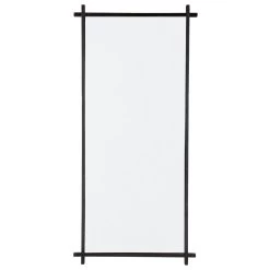 Evora Floor Mirror Black