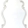Paloma Mirror Antique Silver