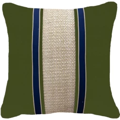 Outdoor Nautical Juliet Lounge Cushion 55 X 55 Cm Green