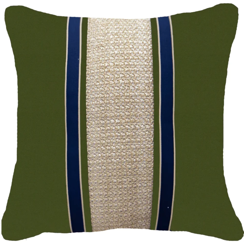Outdoor Nautical Juliet Lounge Cushion 55 X 55 Cm Green 1 Outdoor Nautical Juliet Lounge Cushion 55 X 55 Cm Green