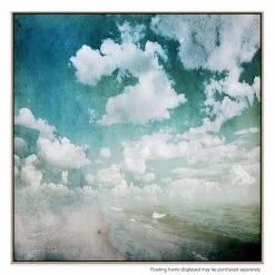 Sea Change Canvas Print With Floating Frame