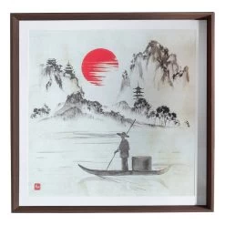 Sunrise Fishman Framed Art -Home Decoration Store shopify 7de0941270441e2cbd6e7dc414300de5 sunrise fishman framed art