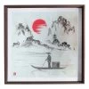 Sunrise Fishman Framed Art