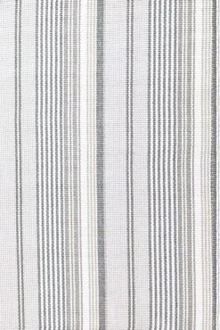 Gradation Ticking Cotton Rug