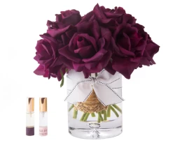 Cote Noire Dozen Roses Carmine Red