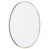 Willow Oval Mirror Gold
