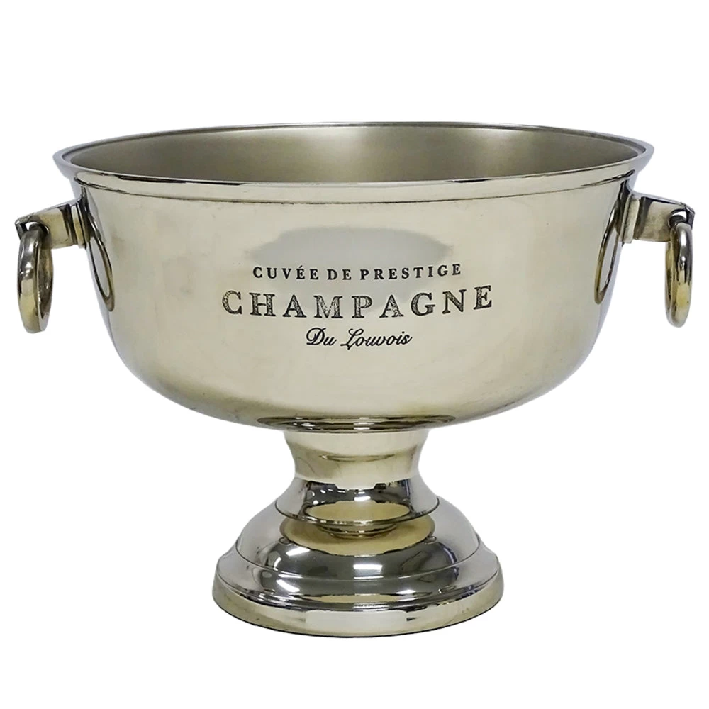Polo Champagne Cooler | Shiny Nickel 1 Polo Champagne Cooler | Shiny Nickel
