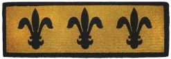 French Fleur De Lys Doormat