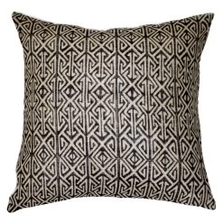 Arrow Print Black Lounge Cushion