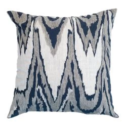 Ikat Navy Lounge Cushion