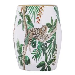 LEOPARD CERAMIC STOOL -Home Decoration Store shopify 87aa31c55d425889f1f2f709b3ae3458 leopard ceramic stool