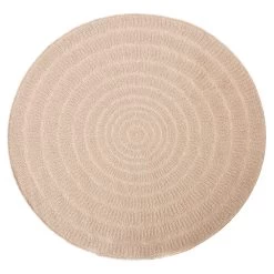 Nessa Spiral Round Indoor/Outdoor Polypropylene Rug