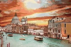 Venetian Sunset (large) Wall Hanging