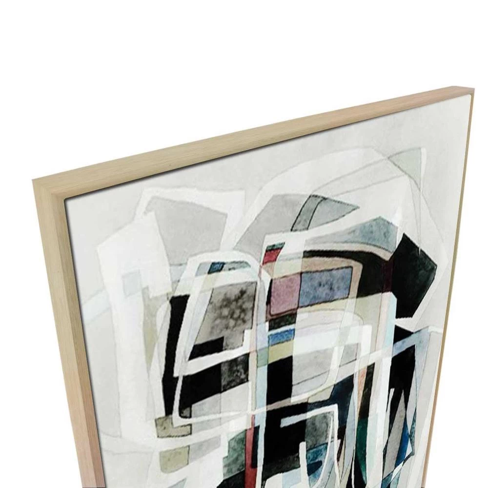 Jensens Range Canvas Painting With Floating Frame 2 Jensens Range Canvas Painting With Floating Frame - Image 2